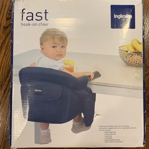 Inglesina hook-on chair, black